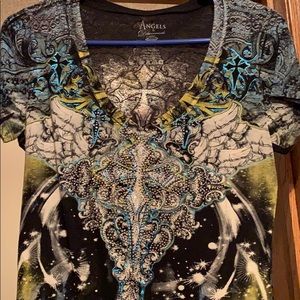 Angels and diamonds tee
